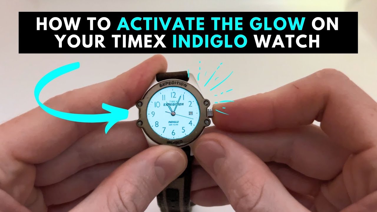 How to Activate the Glow on your Timex Indiglo Watch