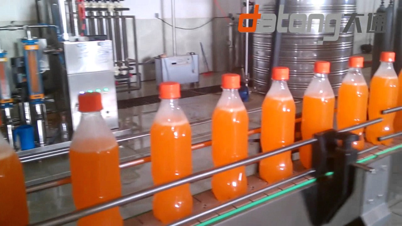6000BPH fenta soft drinks filling production line from DATONG