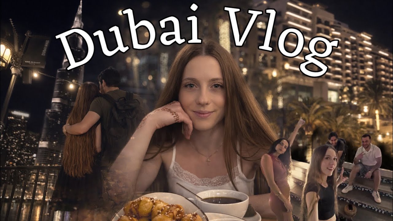 Dubai Reisevlog: Strand, Dubai Mall & Night Vibes 🌙🌃 l Teil 1