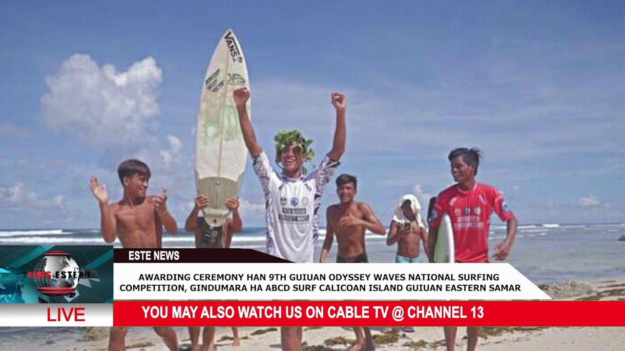 9th Surfing Competition gindumara ha ABCD surf Calicoan Guiuan E. Samar