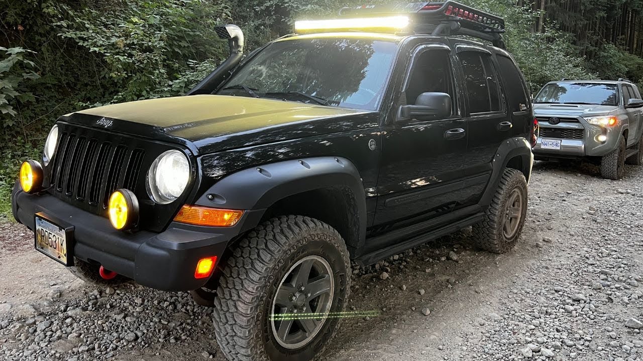 JEEP LIBERTY KJ x 4RUNNER TRD OFFROAD | MT WOODSIDE SUMMER RUN
