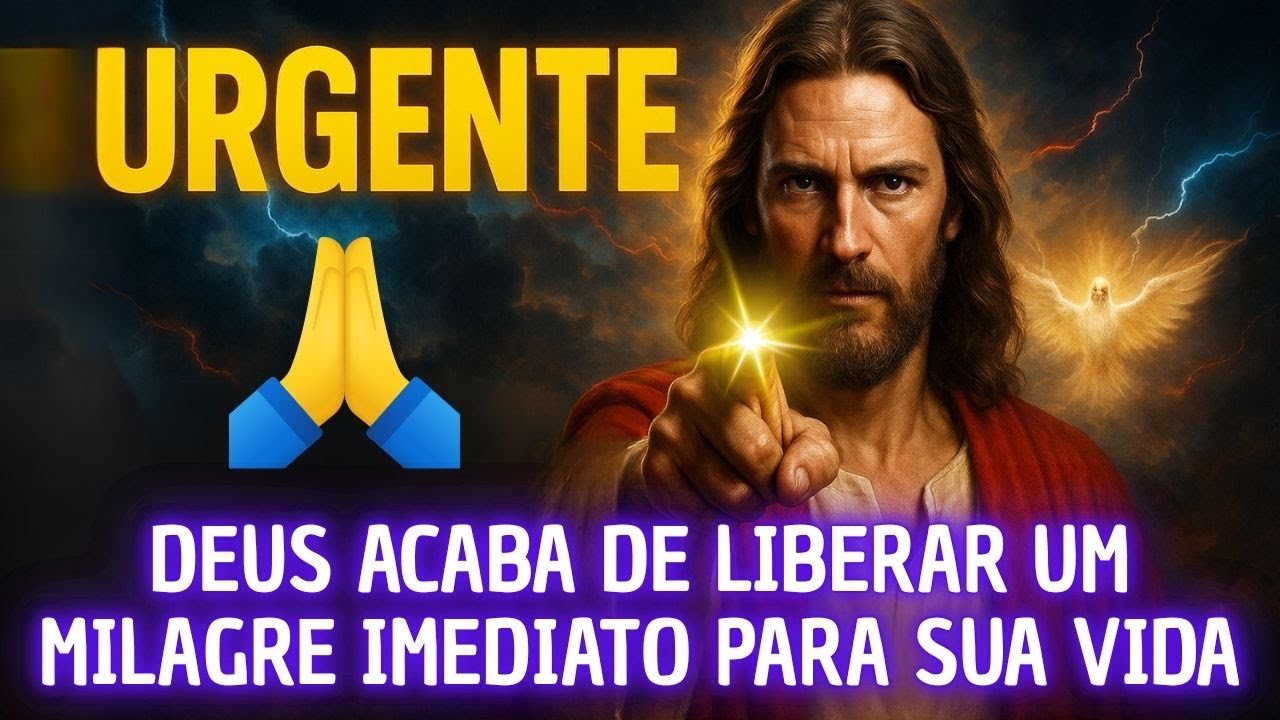DEUS ACABA DE LIBERAR UM MILAGRE IMEDIATO PARA SUA VIDA