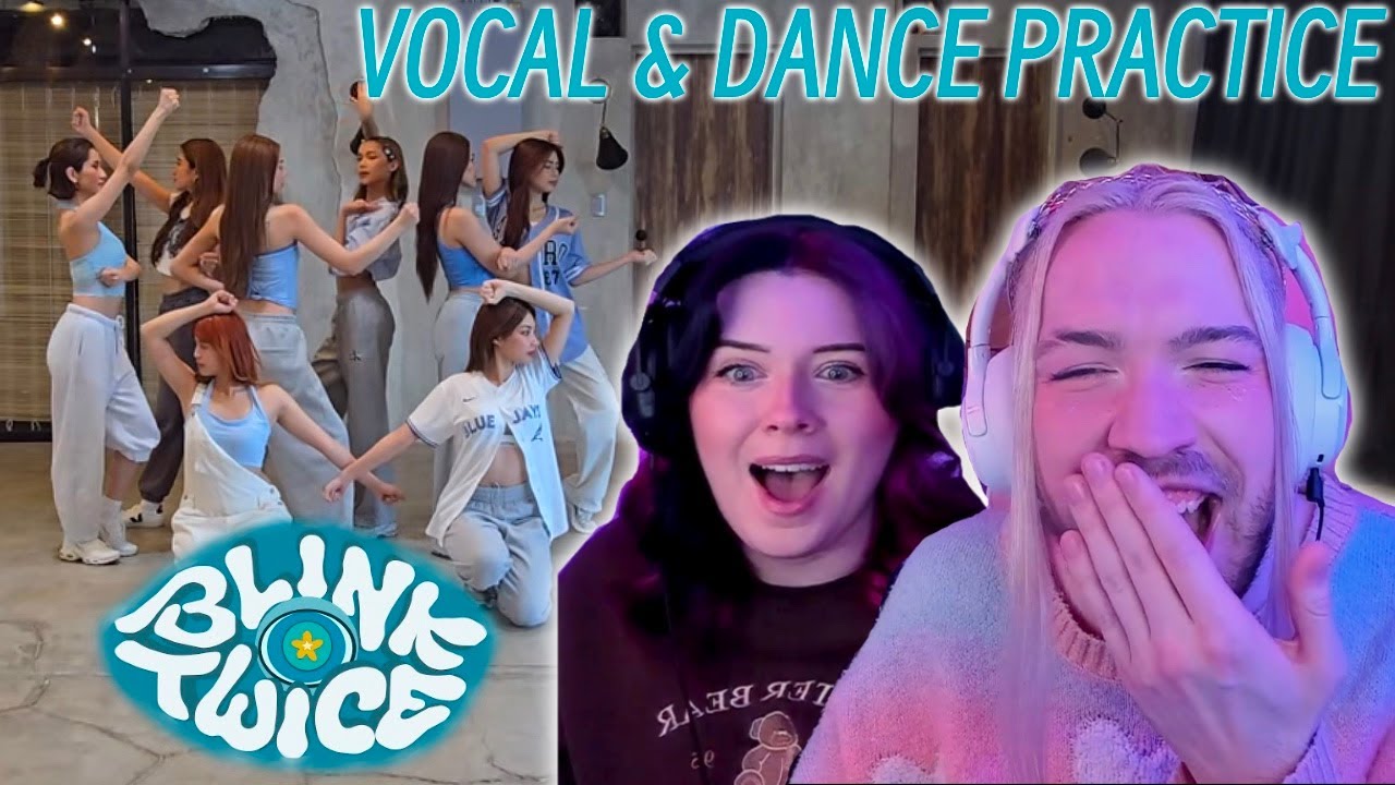BINI : ‘Blink Twice’ Dance and Vocal Practice COUPLE REACTION! Vocal coach & dancrer couple react!