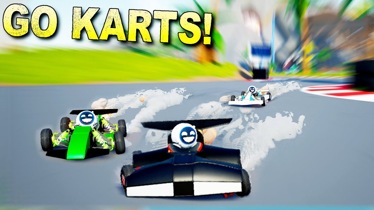 We Used The TINIEST Wheels for a Go-Kart Race!  - Main Assembly Multiplayer