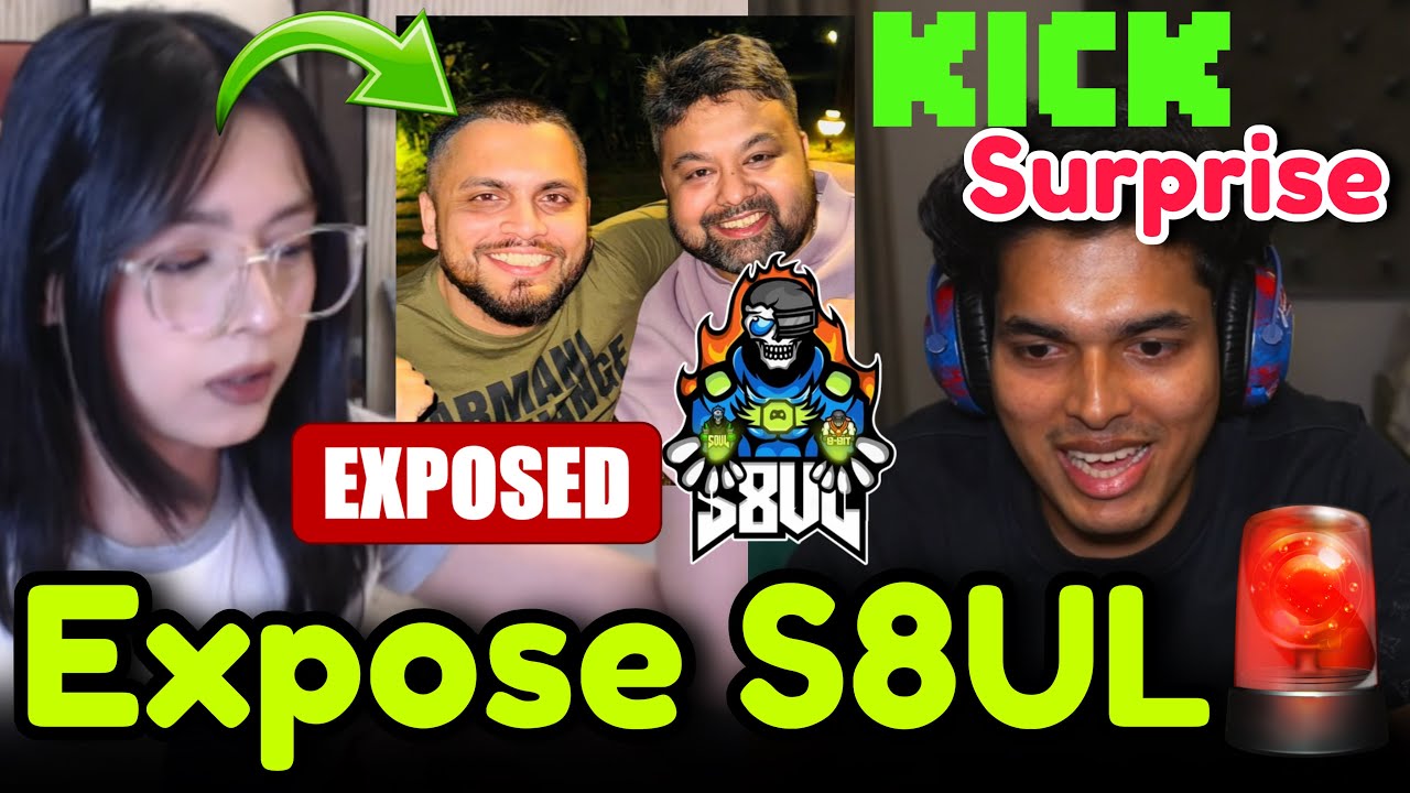 Kick Surprise JONATHAN 🎁 Sheek Brutally Expose SID 🤡🚨 Open Dhamki to S8UL😱