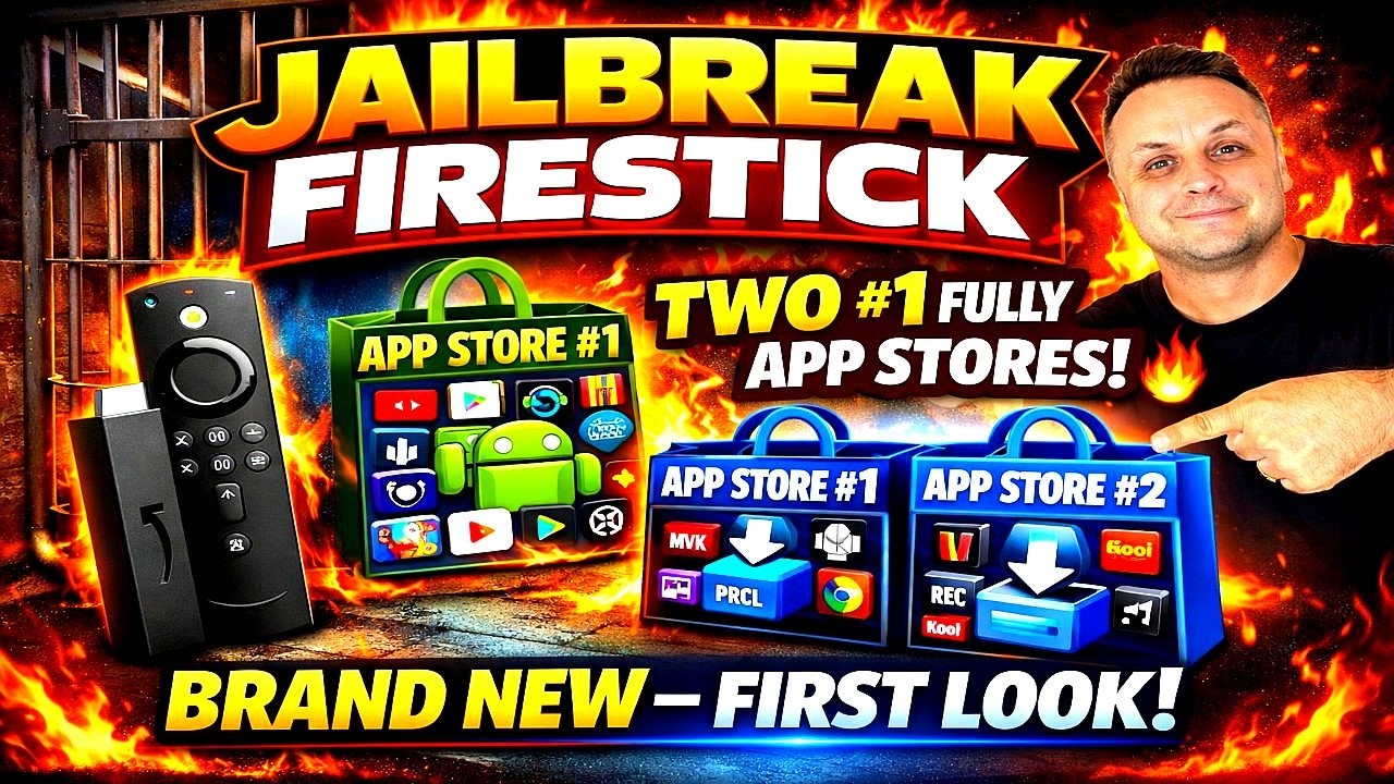 Jailbreak Firestick 2026 – TWO #1 Fully Loaded App Stores 🔥 (Most Updated – First Look)