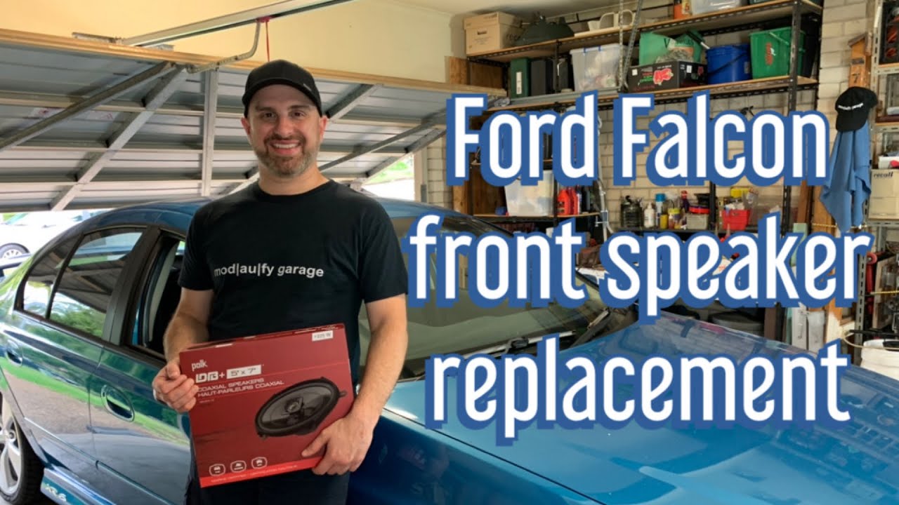 Замена динамиков в передней двери Ford Falcon