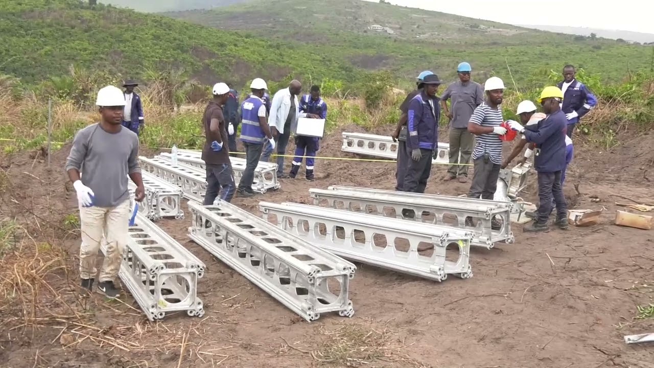 État des lieux : Rétablissement de la ligne électrique Brazaville-Pointe-Noire