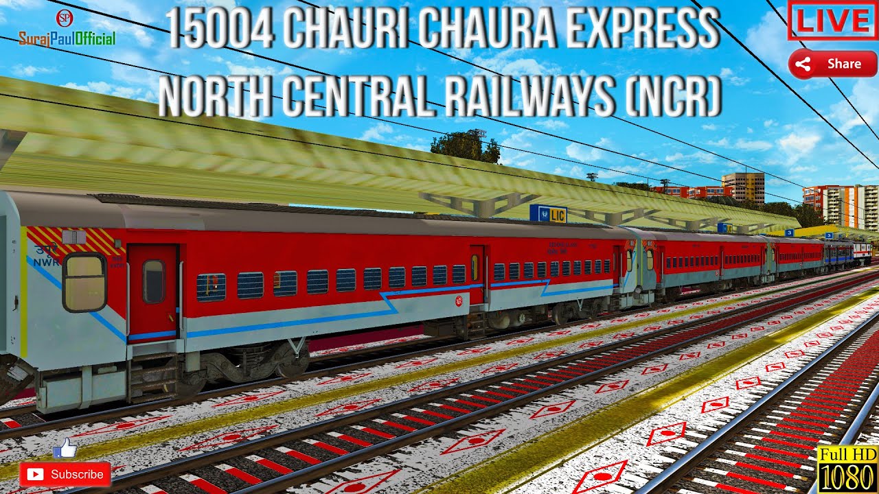 MSTS || 15004 Chauri Chaura Express || North Central Railways || NCR || Part 1 || SurajPaulOfficial