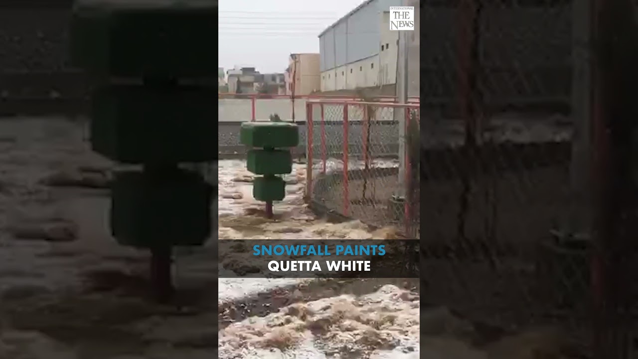 Soft Snowflakes Drape Quetta in Winter Magic | Beautiful Snowfall Scenes
