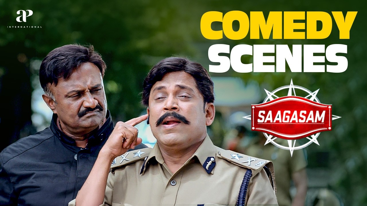 Saagasam Comedy Scenes | Comedy Police Thambi Ramaiah's Mass Fun.!! | Prashanth | Thambi Ramaiah