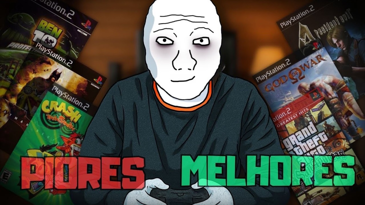 Analisamos Os MELHORES e PIORES Jogos Do Playstation 2