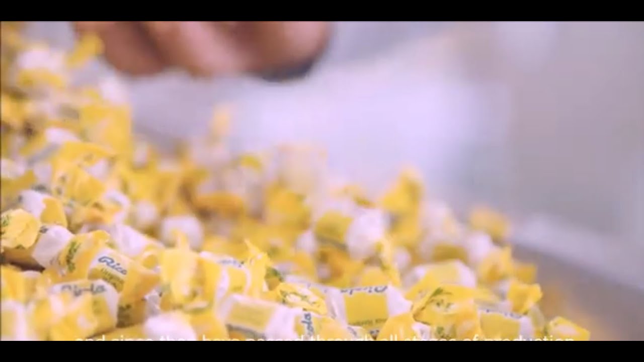 HANSELLA candy production and packaging line at company Ricola