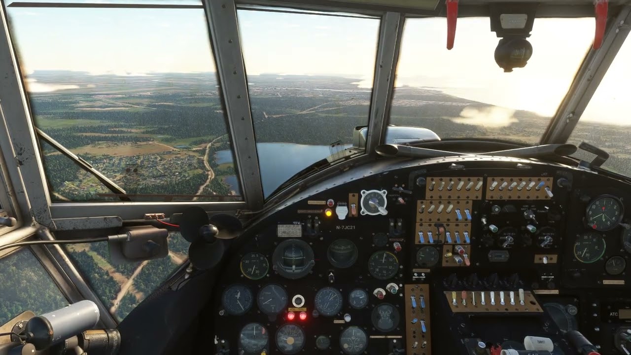 [MSFS 2020] Посадка в Вентспилс на АН-2 с пустыми баками