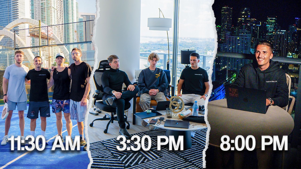 POV: you’re in your 20’s building online businesses in Miami