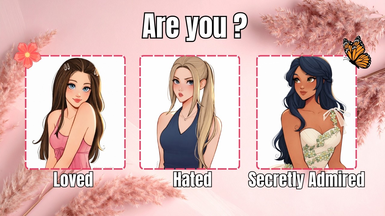 Are You Loved, Hated, or Secretly Admired? 👀✨ | Personality Test