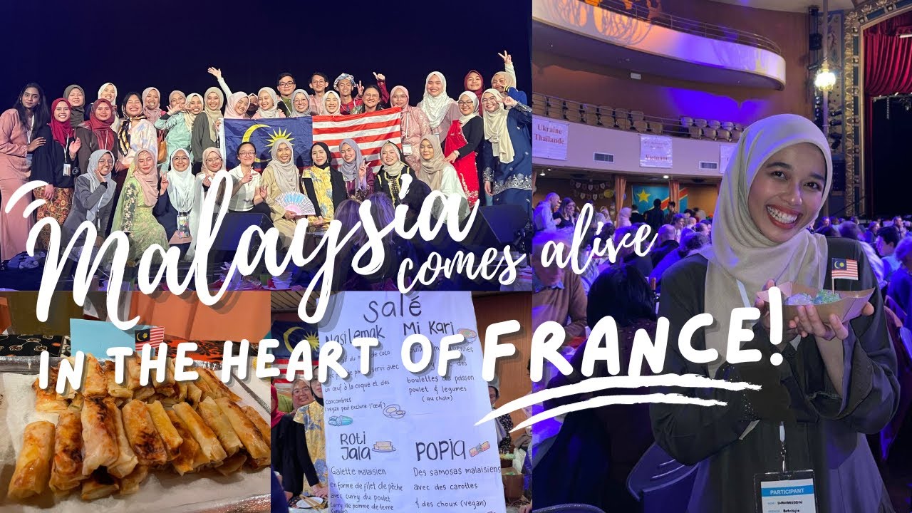 VLOG BESANÇON | UNVEILINGG THE BEAUTY OF MALAYSIA IN FRANCE | TOUR DE MONDE EN 80 PLATS