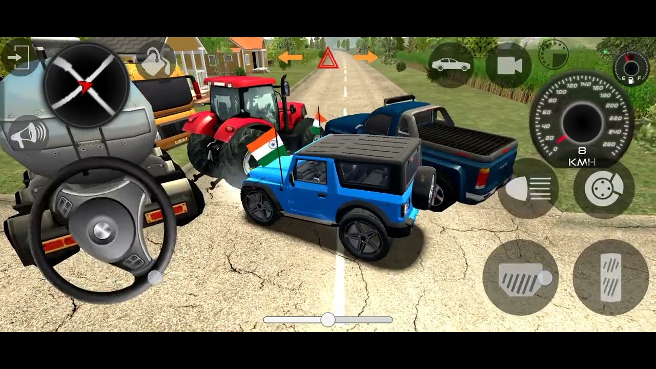 Modified Mahindra Thar Car Games: Indian Cars (Gadi Wala Game) - Car Game Android Gameplay 2026