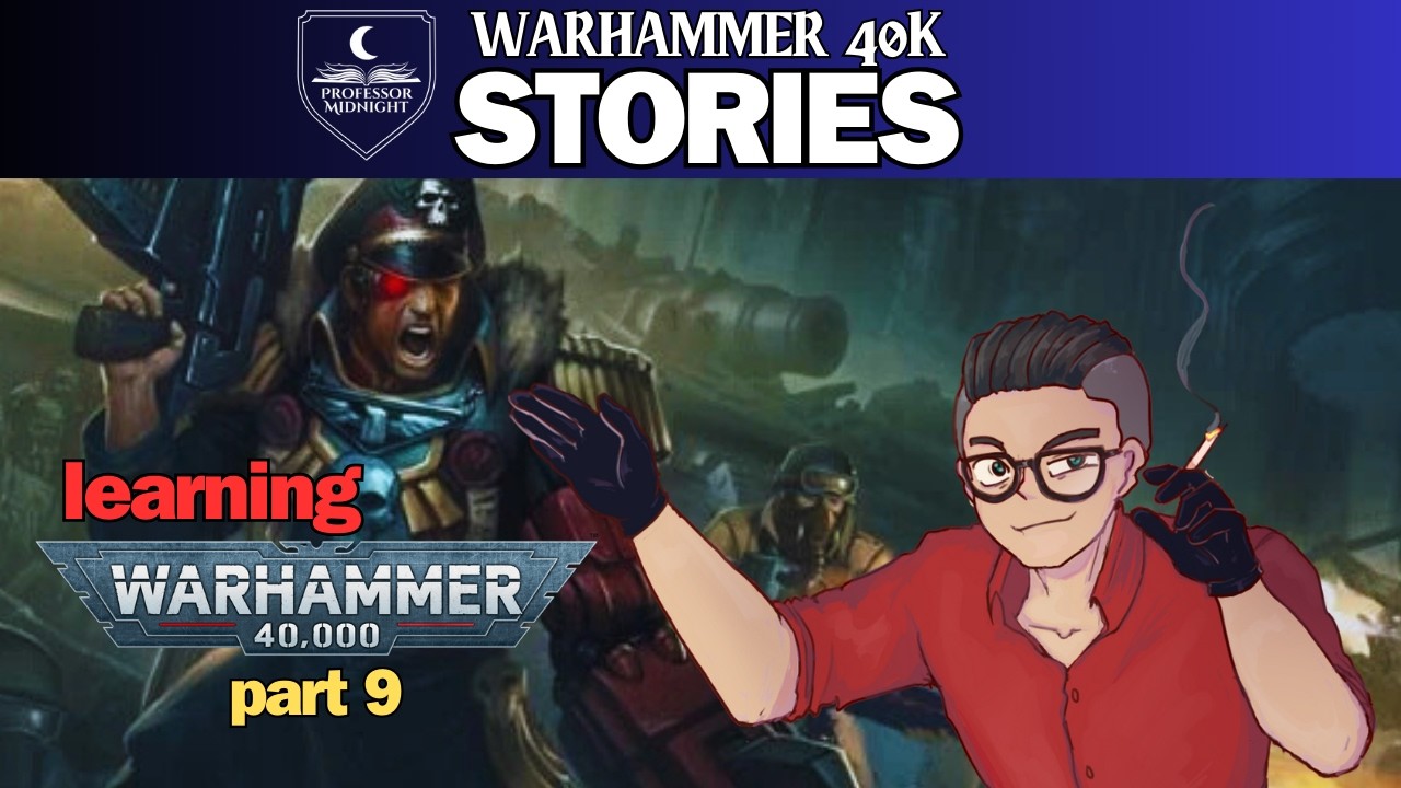 VTuber Professor REACTS | 📖Storytime: WARHAMMER 40K ⚔️ Commissar Yarrick