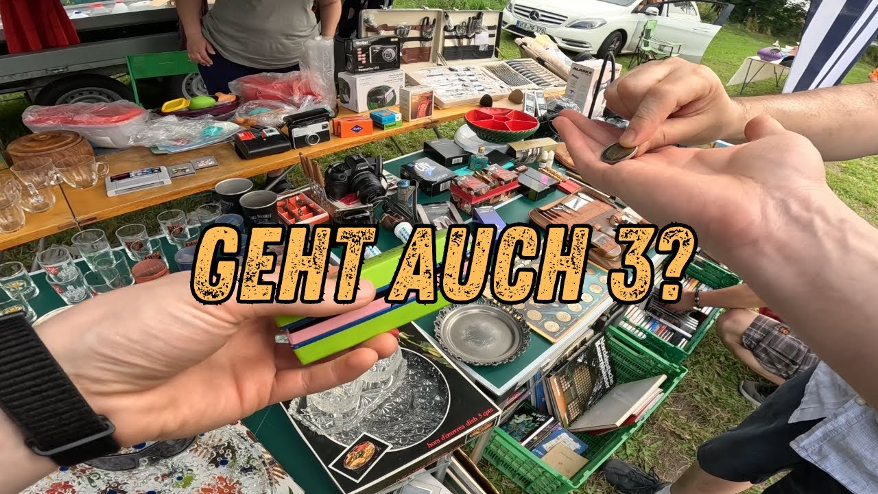 Handeln erwünscht - Reselling-Deals vom Flohmarkt 💸