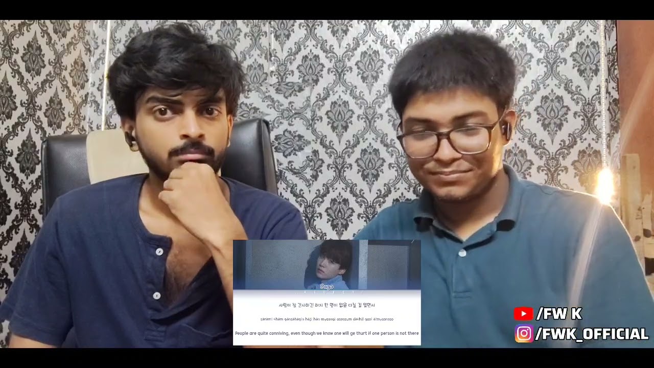 BTS(SUGA) “SEASAW” lyrics REACTION | FW K 
