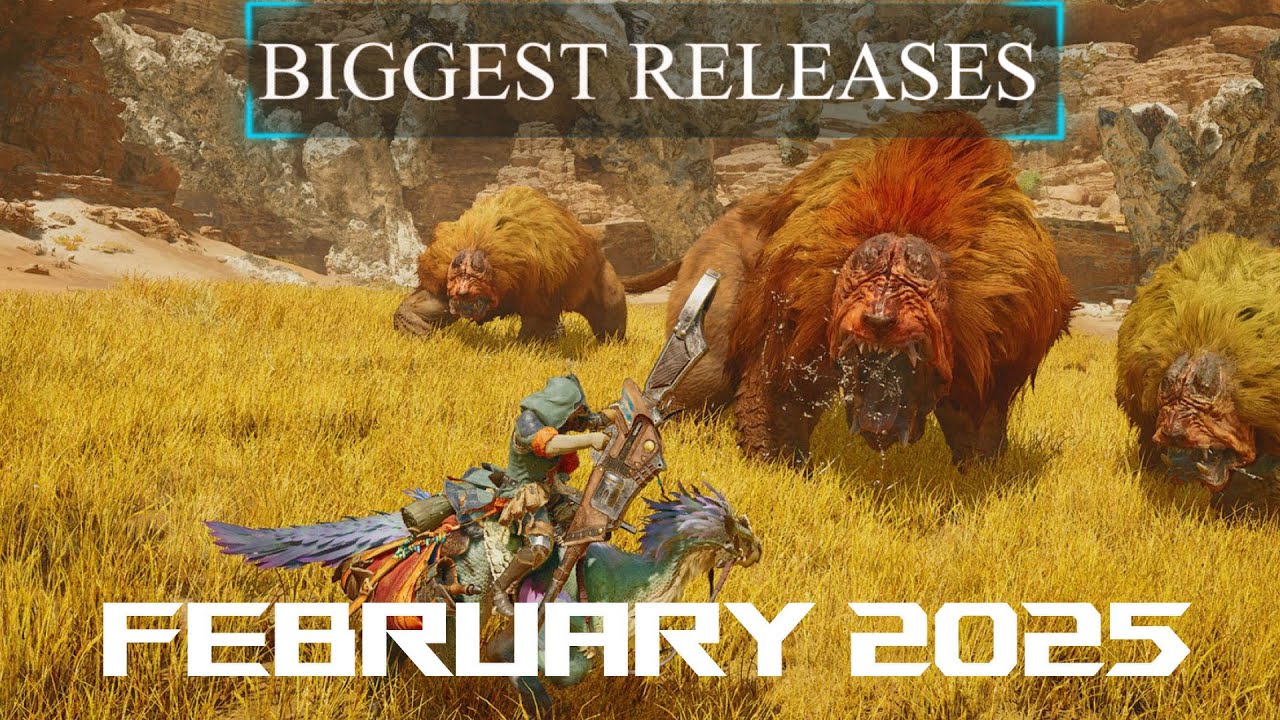 Top 8 Biggest Game Releases of February 2025