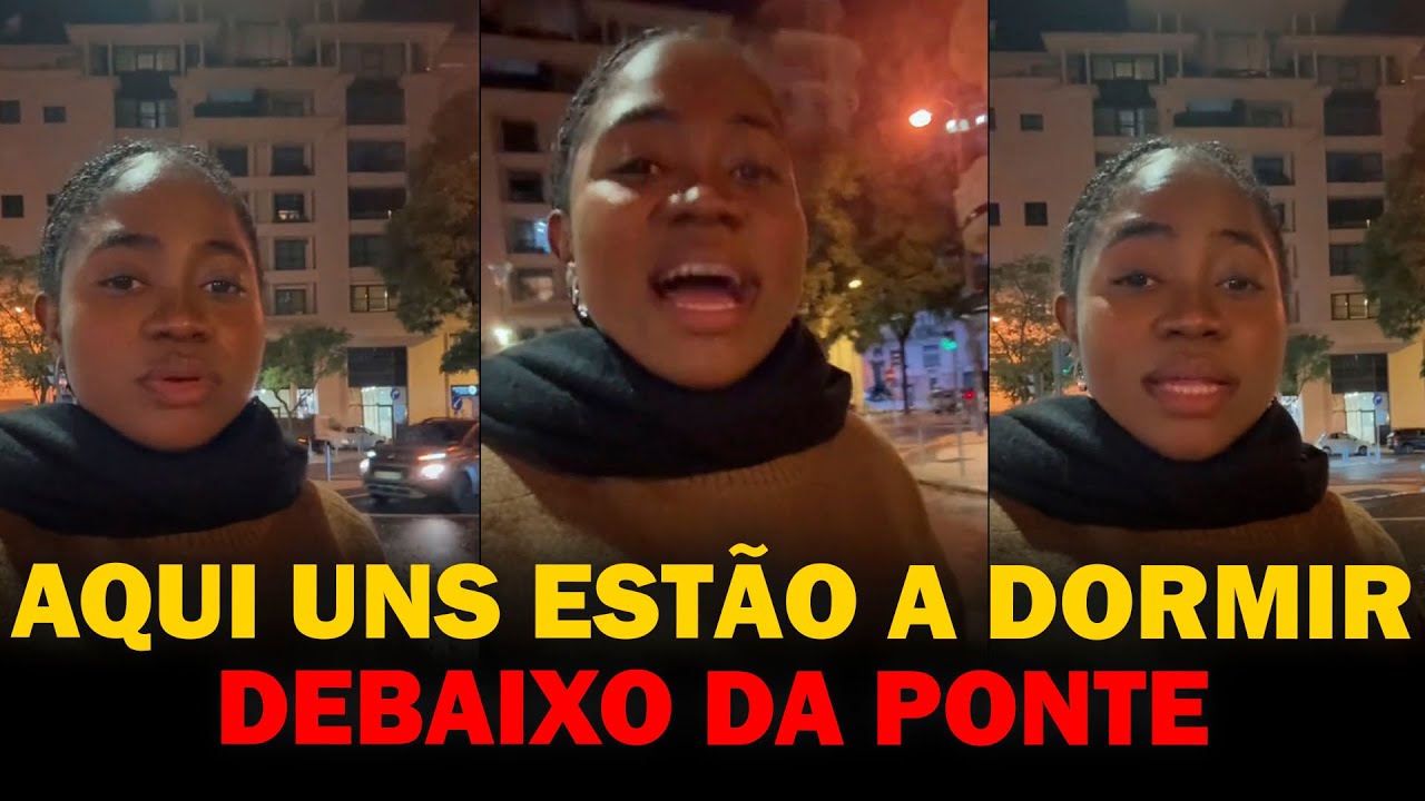 ANGOLANA DIZ - NA EUROPA VOCÊ TRABALHA FAÇA SOL OU FAÇA CHUVA