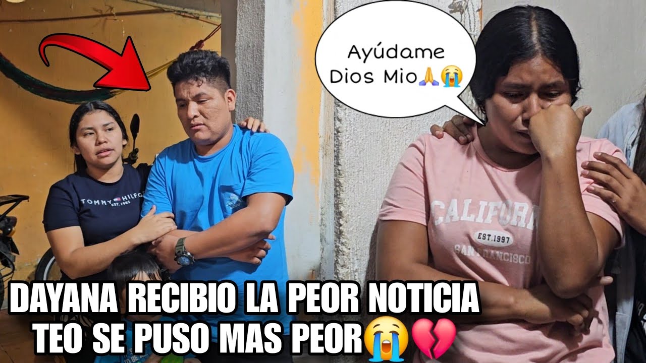 EDY Llorando Le Da Esta Mal4 Noticia A DAYANA TEO Se Puso Mas Gr4ve😭Lo Mas Duro Que Veras Ahora💔😱