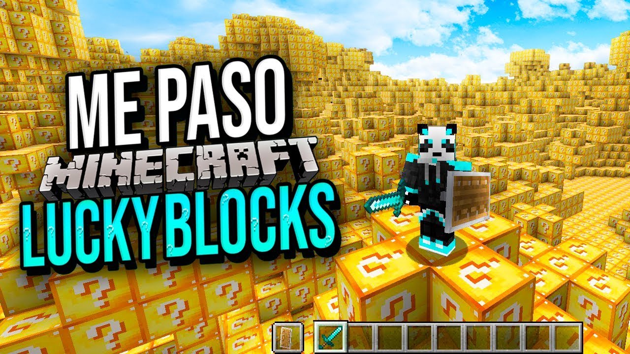 ME PASO MINECRAFT CON LUCKY BLOCKS!!