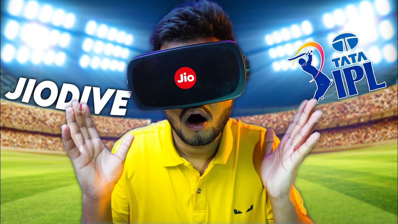 Watching IPL in 360 for Free😱 in JIO VR Headset🔥🔥 ₹1200 Unboxing & Review