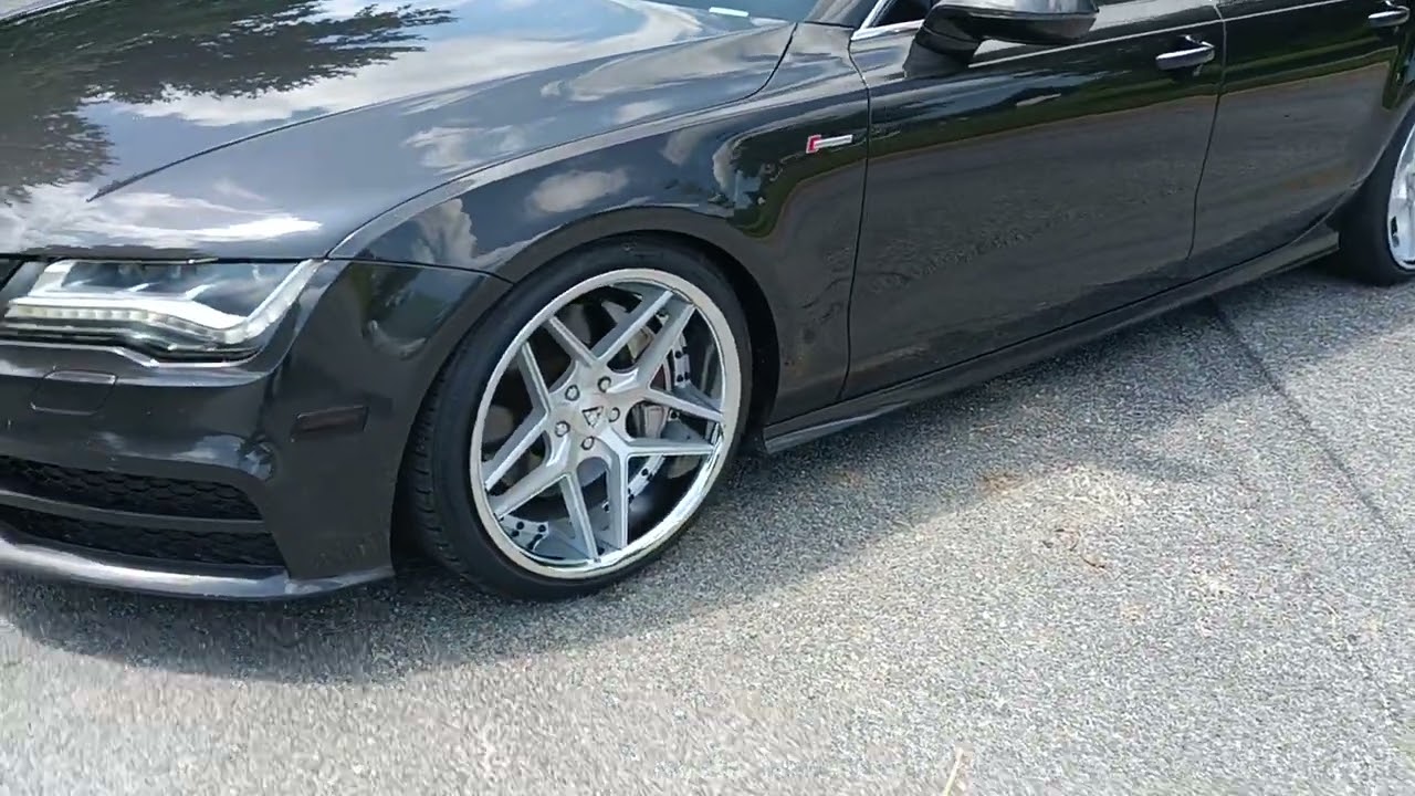 Azad wheels walk around on Audi A7