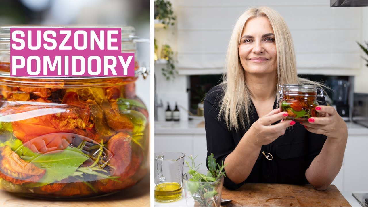 Jak zrobić suszone pomidory w słoiku ? Przetwory z pomidorów