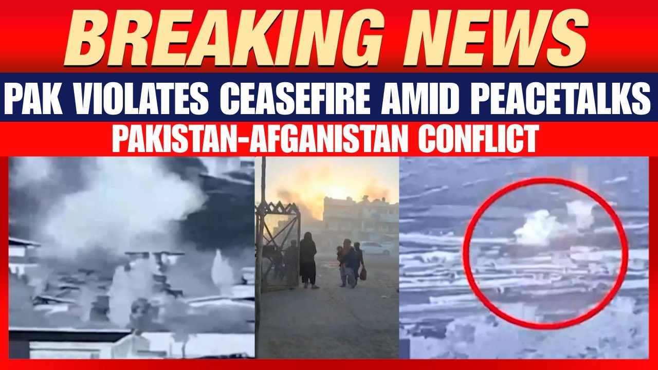 Pakistan Violates Ceasefire Amid Peace Talks in Istanbul | Firing Reported in Kandahar