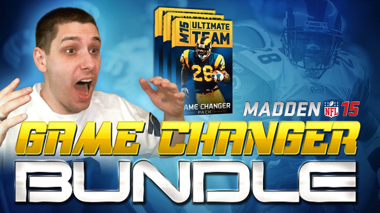 MUT 15 GAME CHANGER BUNDLE OPENING! | Madden 15 Ultimate Team [PS4] | Elite Pull!