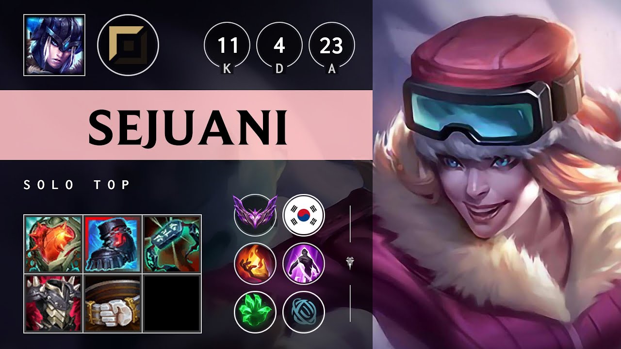 Sejuani Top vs Mordekaiser - KR Master Patch 25.13