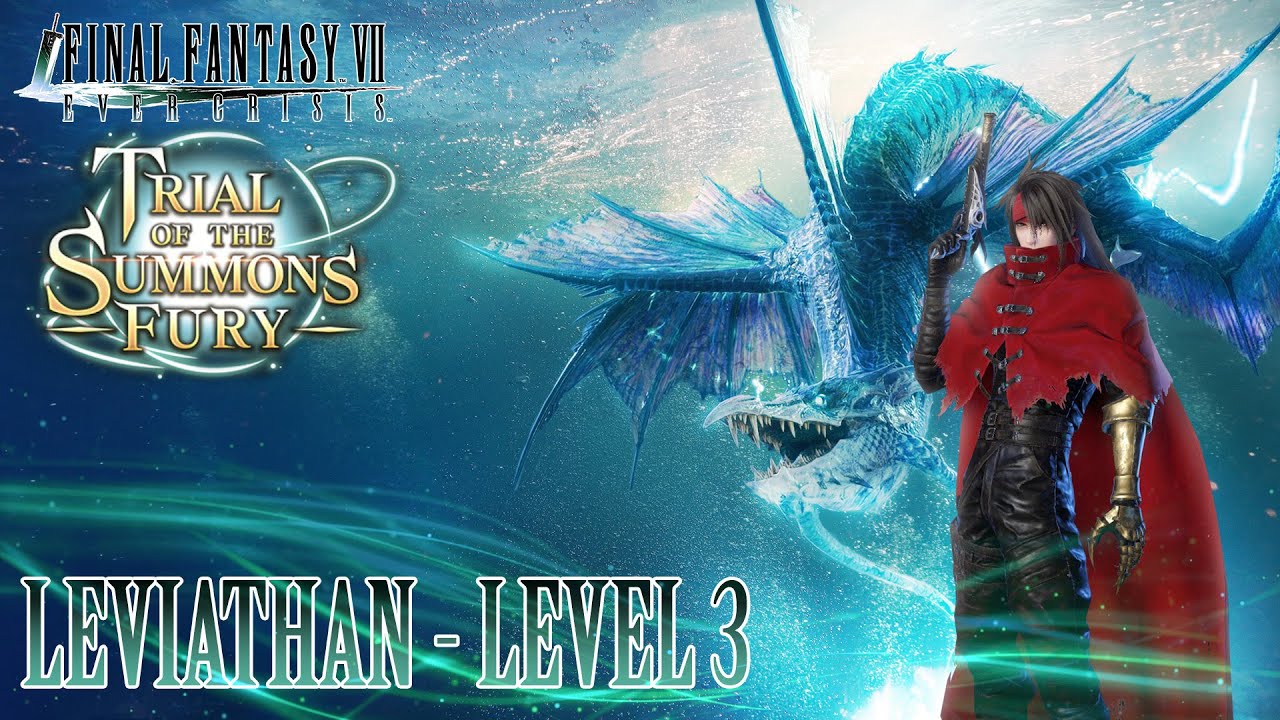 Маг. Левиафан, уровень 3 — Испытание призыва ярости || Final Fantasy VII: Ever Crisis