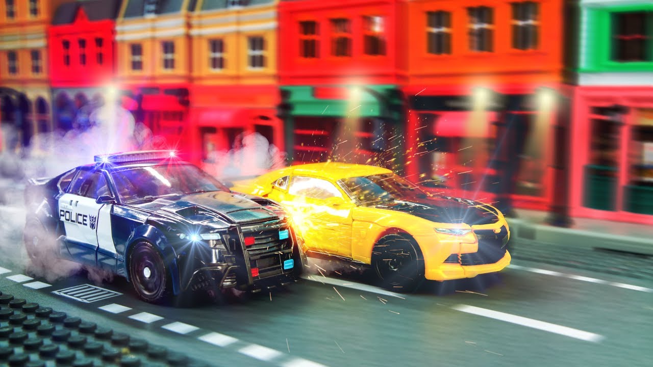 Transformers 5 (2017) TLK Stop Motion Optimes Prime Bumblebee Megatron Hound Sqweeks Car Robot Toys