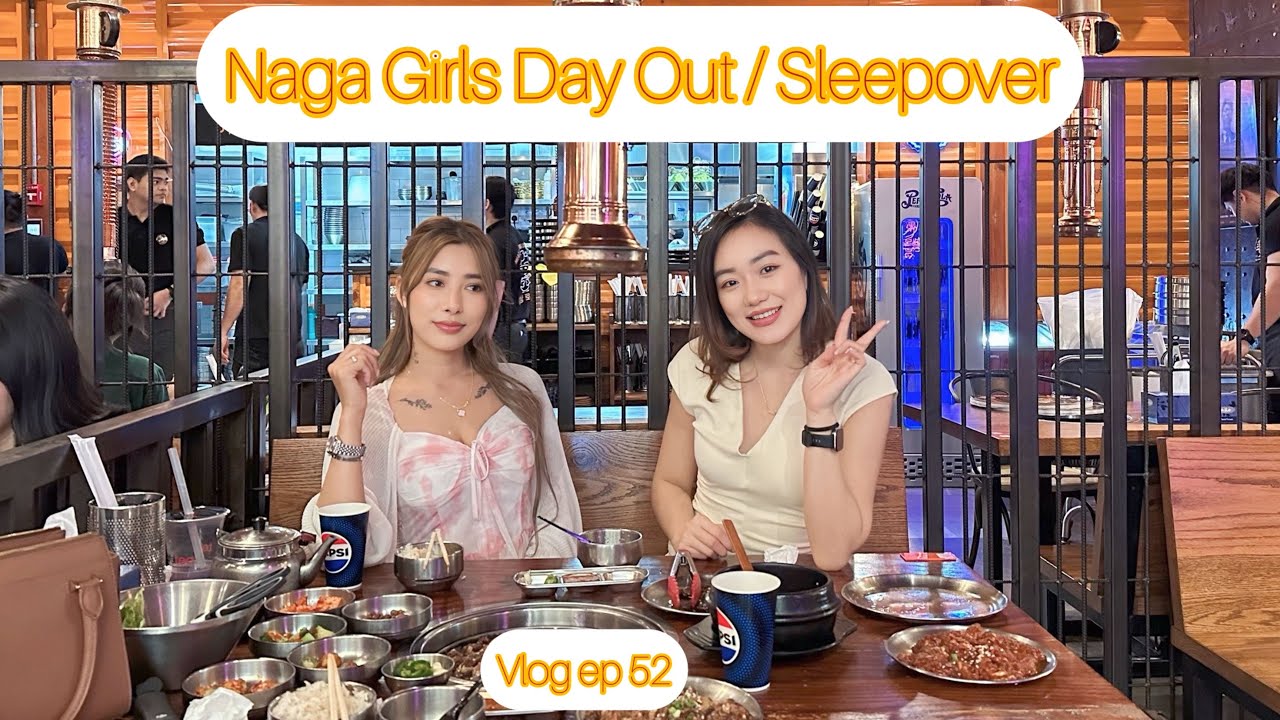 Korean bbq and sleepover at @Roselin Naga VLOGS / Naga Girls Day Out