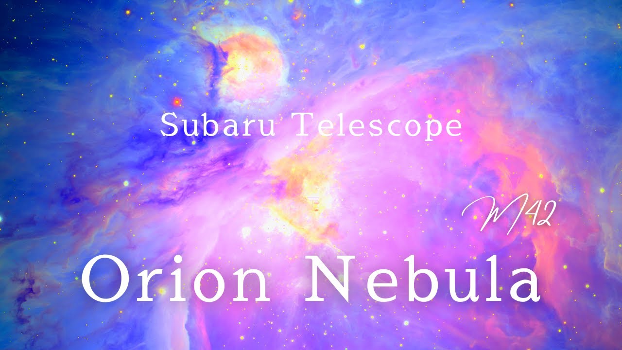 Orion Nebula (M42) taken by Subaru Telescope