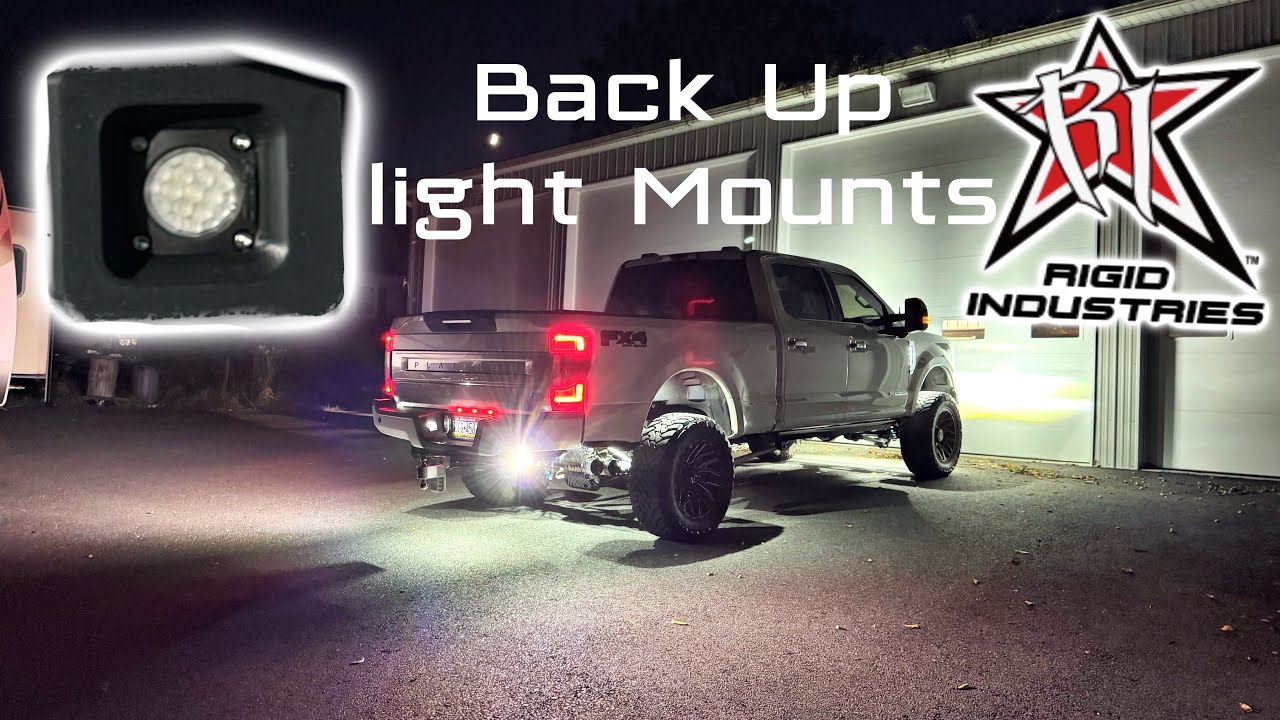 Ultimate Back-Up Light Mount For Ford F350/F250 Super Duty