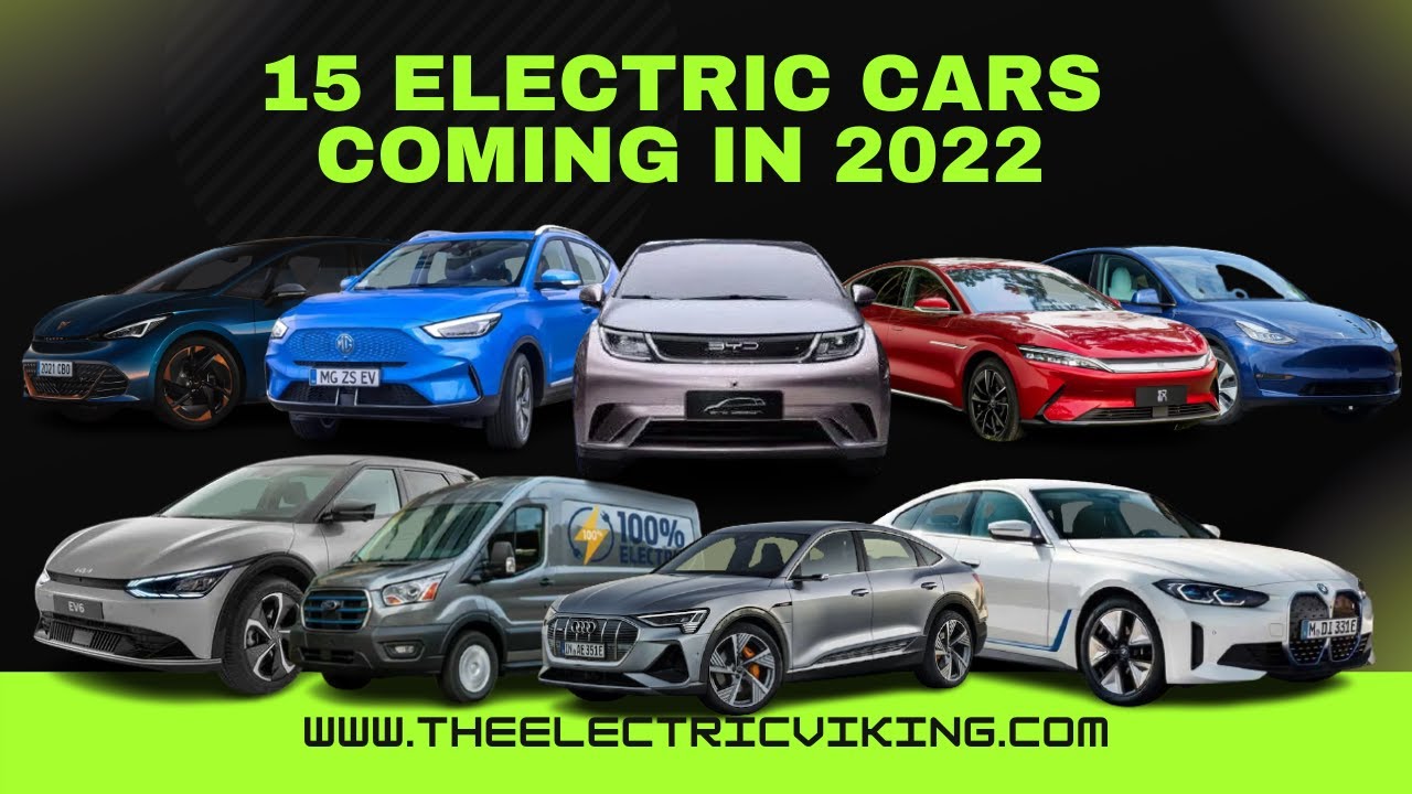 15 ELECTRIC cars coming in 2022