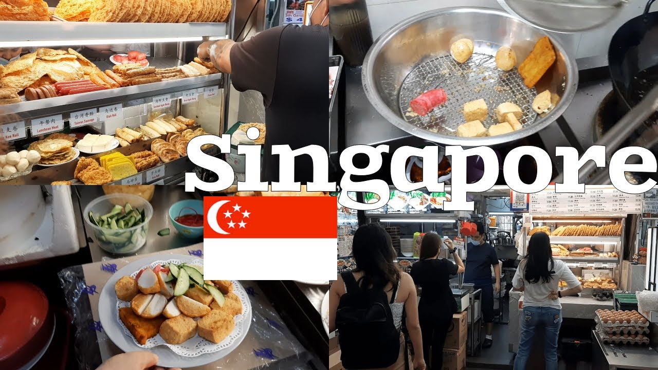 Ngoh Hiang Prawn Cracker is a Traditional Teochew Singapore Cheap Eat which is popular among Chinese