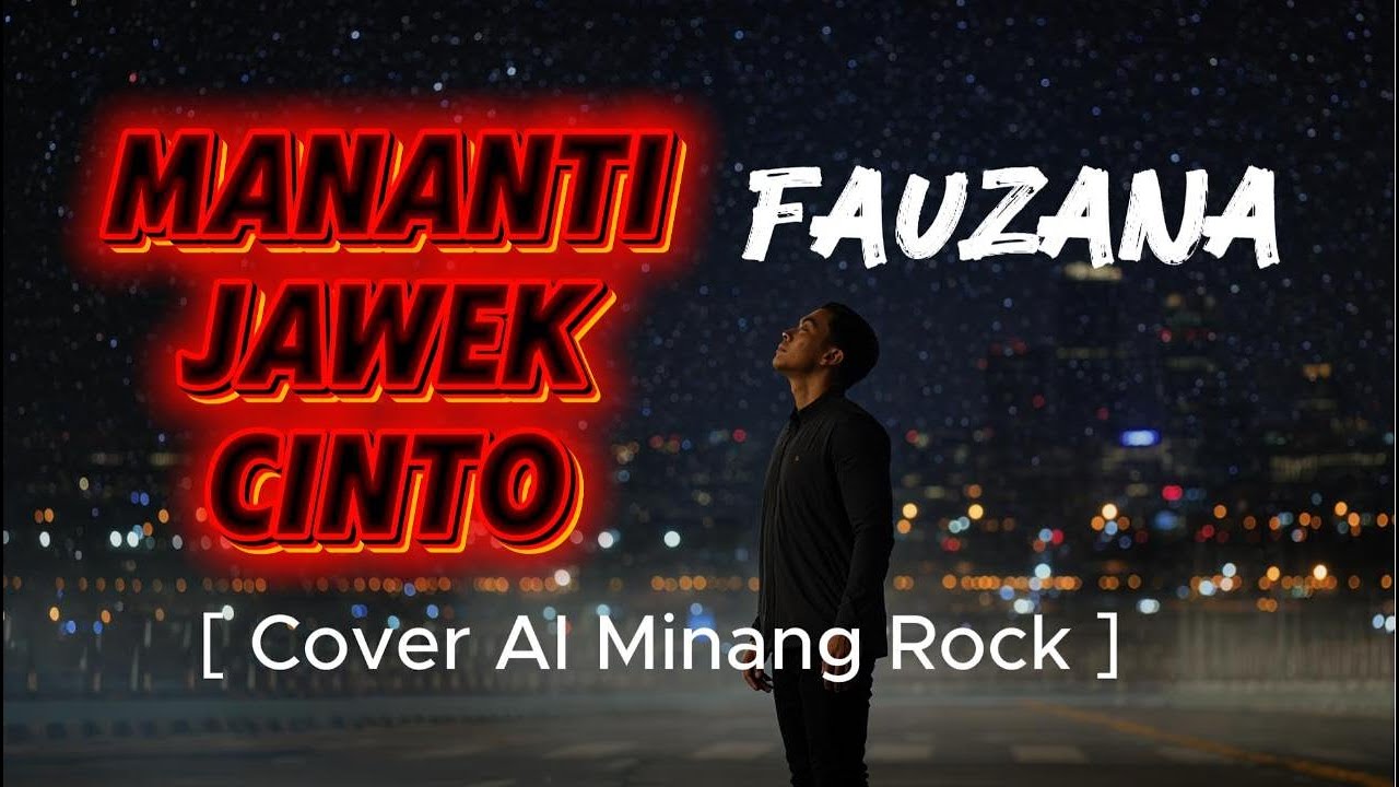 Mananti Jawek Cinto - FAUZANA - [ Cover AI Minang Rock ]