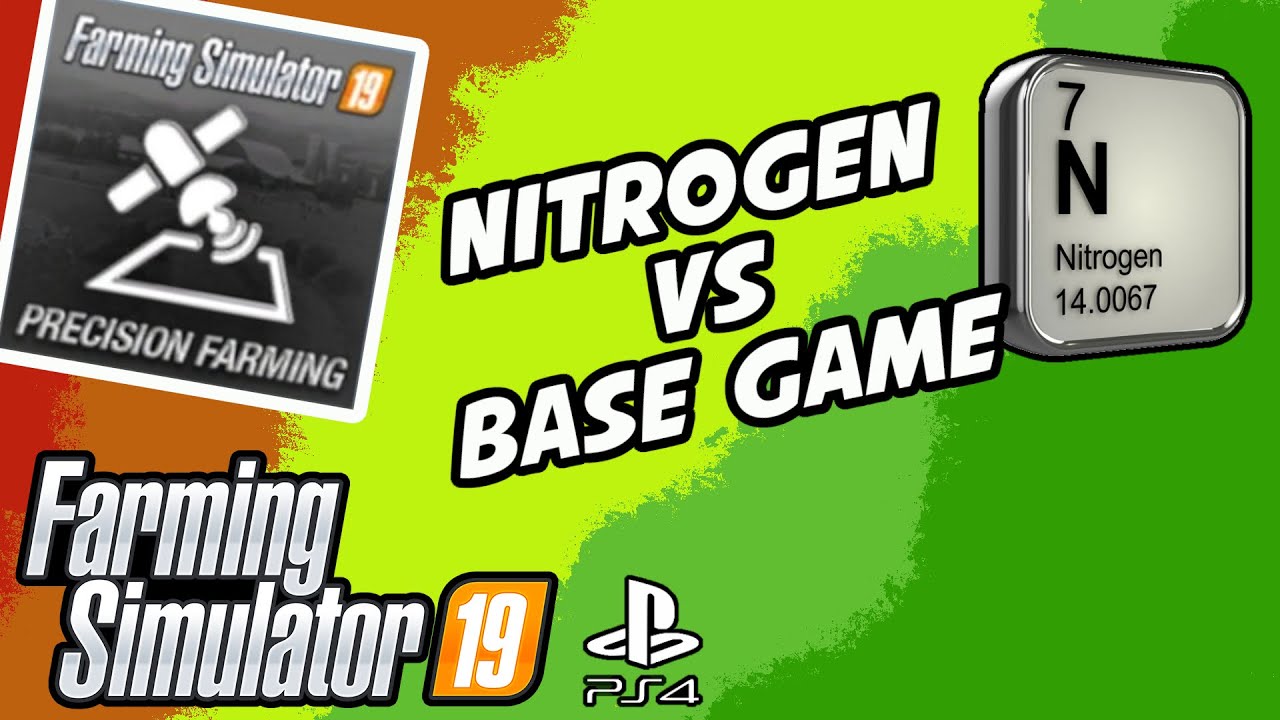 Base Game Versus Precision Farming Nitrogen Comparison | Farming Simulator 19