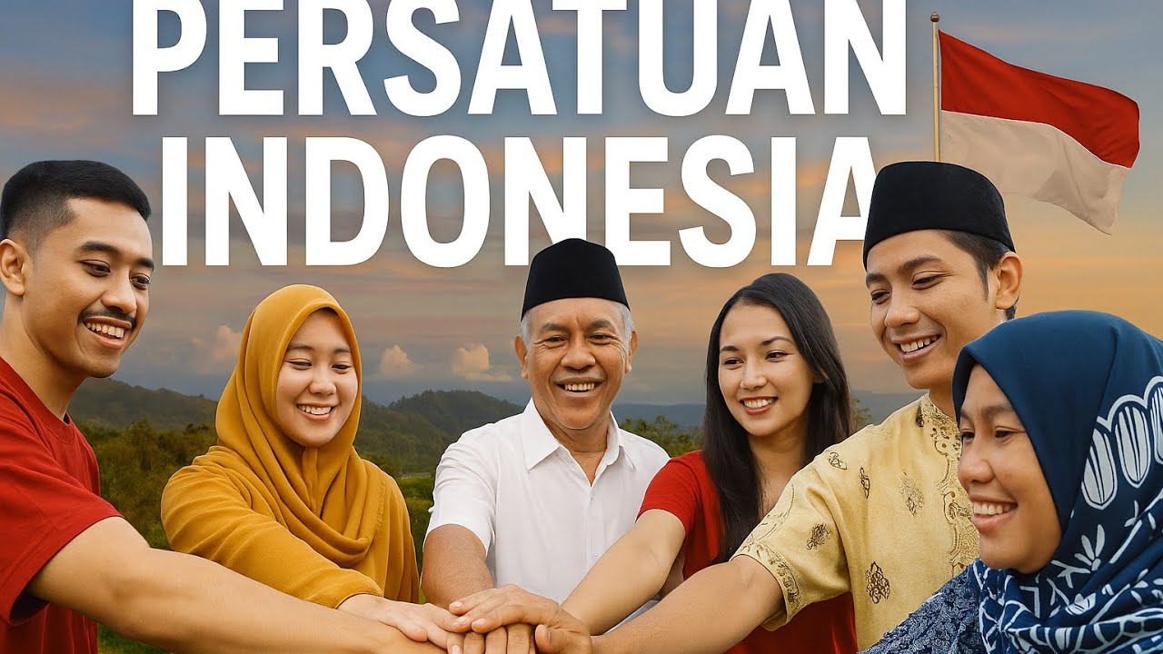 PERSATUAN INDONESIA 🇮🇩 | Lagu Pancasila Modern Tentang Kebhinekaan & Persaudaraan | Lyric Video HD