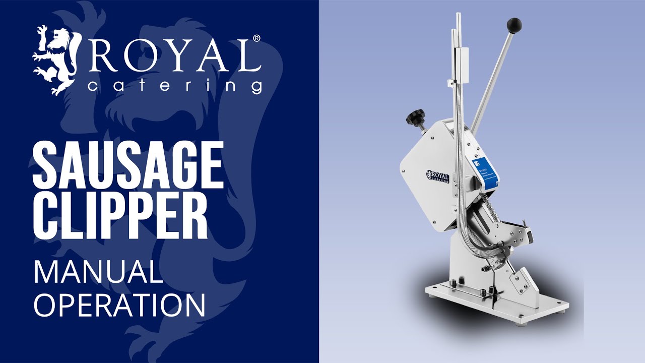 Sausage Clipper Royal Catering RCWC-01 | Product Presentation
