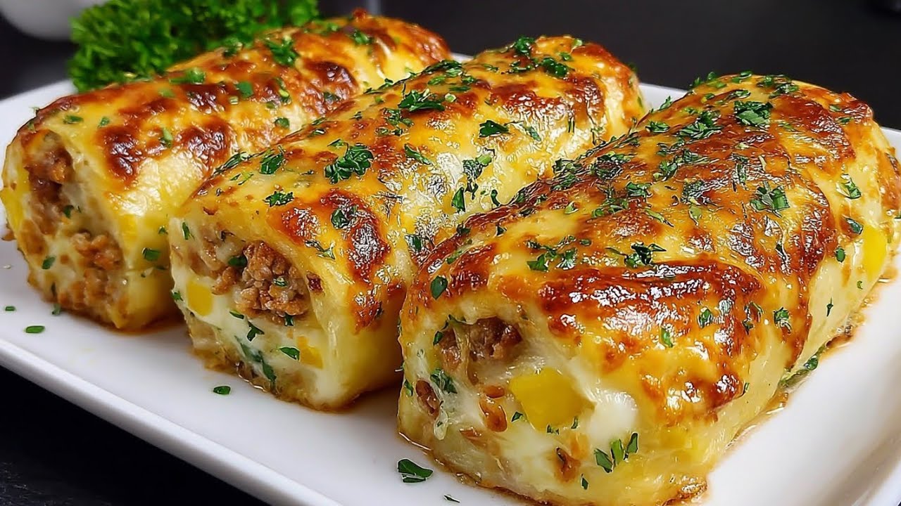 Ein neuer Trick mit Kartoffeln! Schnelles und leckeres Abendessen in 15 Minuten!