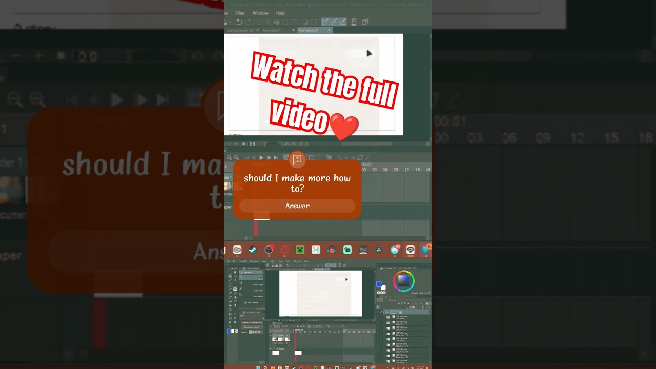 how to #tutorial #art #clippaintstudio #animation