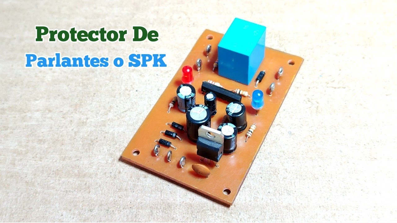 Protector De Parlantes uPC1237 mira como hacerlo