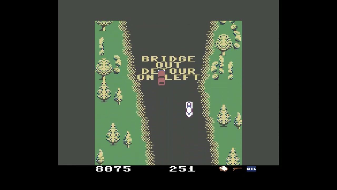 Do you remember this port of Spy Hunter on the C64 - Quick Play